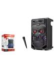 NODAR ND2820 Bluetooth Hoparlör FM Radyo 8 İnç USB TF AUX Mikrofonlu RGB - Siyah Kategori Dışı