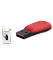 HADRON HDX7011 USB Kart Okuyucu MicroSD Kırmızı