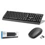 HADRON HD843 Kablosuz Klavye ve Mouse Seti - Siyah