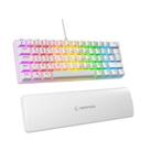 Rampage ALLY K11 Beyaz Rainbow Q Gaming Oyuncu Klavye Bilek Destekli Blue Switch_1