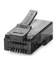Hadron NODAR ND2402 CAT6 EZ RJ45 Konnektör 100 Adet Plastik Kutu - Siyah Ağ Kablosu ve Konnectörler
