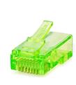 NODAR ND2401 CAT6 EZ RJ45 Konnektör 100 Adet Plastik Kutu - Yeşil