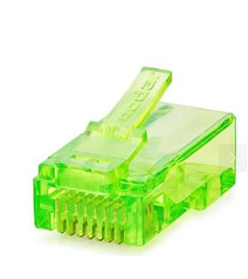 NODAR ND2401 CAT6 EZ RJ45 Konnektör 100 Adet Plastik Kutu - Yeşil