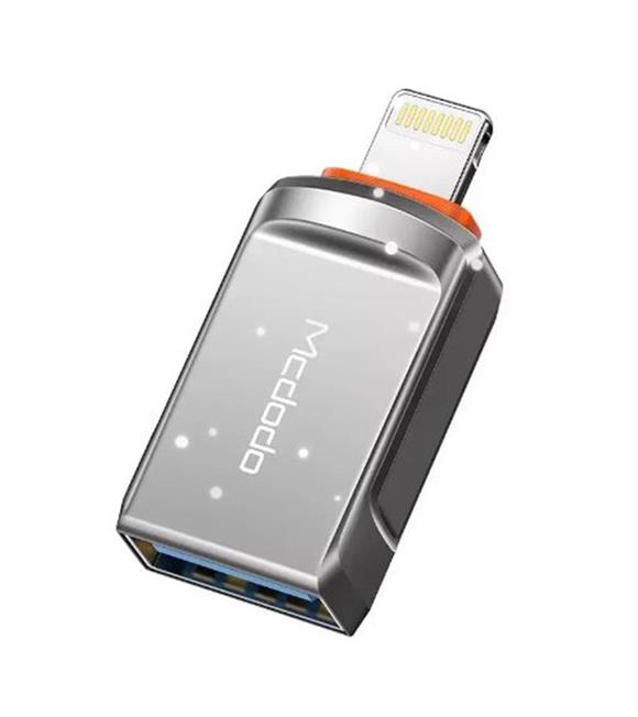 Hepu MCDODO OT-8600 Usb-A To Lightning Dönüştürücü Soket - Gri Çevirici ve Konnektörler