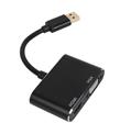 Vcom CU322M USB3.0 Erkek To HDMI Dişi + VGA Dişi Çevirici