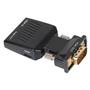 Vcom CA336A Siyah Vga Erkek To Hdmi Dişi Dönüştürücü