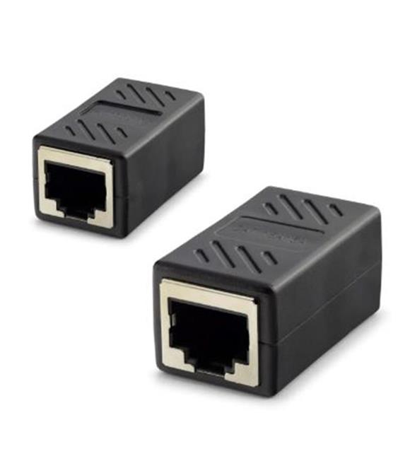 HADRON HDX5066 RJ45 Dişi - Dişi Uzatma Adaptörü - Siyah