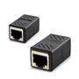HADRON HDX5066 RJ45 Dişi - Dişi Uzatma Adaptörü - Siyah