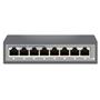 Nova NVC-HIS218G 8 Port Full Giga Cloud Non Poe Ethernet Switch