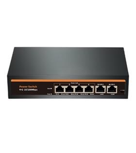 Nova NVC-INTSF0420FB2L 24V INTERCOM 4+2 PORT POE SWITCH (10-100)