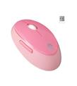 Everest ROUND KM-6282 Renkli Tuşlu Pembe Kablosuz Q Multimedia Klavye + Mouse Set_1)