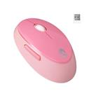 Everest ROUND KM-6282 Renkli Tuşlu Pembe Kablosuz Q Multimedia Klavye + Mouse Set_1