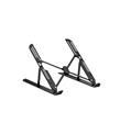 Frisby FNC-5145ST Taşınabilir Katlanır Alüminyum Tablet-Notebook-Laptop Standı (10" ~ 15.6") Notebook Soğutucu ve Stantları