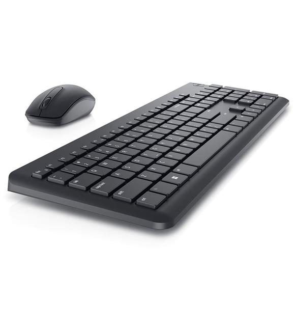 Dell KM3322W Türkçe Q 580-AKGI Kablosuz Klavye Mouse Set Siyah