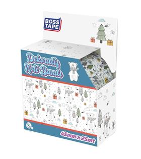Boss Tape Dekoratif Koli Bandı Ayıcıklı 45mmx25mt