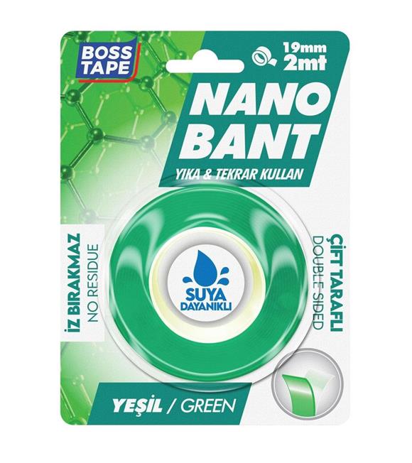 Boss Tape Yeni Yeşil Nano Bant Magic Tape Bt-01035