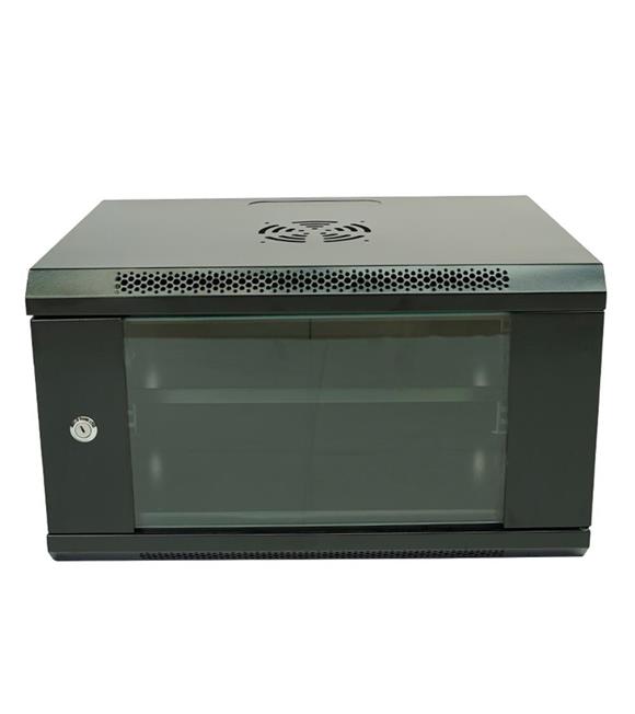 Racksan ML-6407S 7U Duvar Tipi Kabinet (350-530-400) Raf+Fan+Priz Kategori Dışı