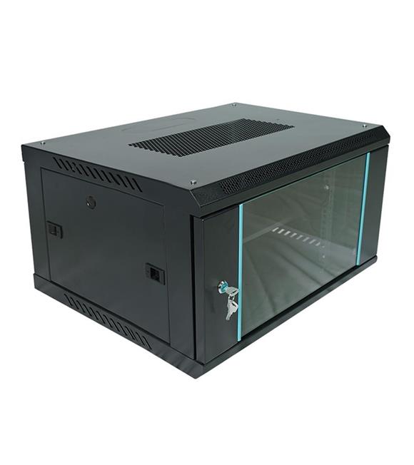 Racksan MT-6607S 7U Duvar Tipi Kabinet (350-600-600) Raf+Fan+Priz Kategori Dışı