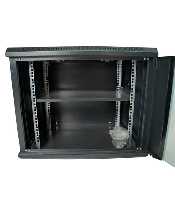 Racksan MT-6609S 9U Duvar Tipi Kabinet (500-600-600) Raf+Fan+Priz Kategori Dışı
