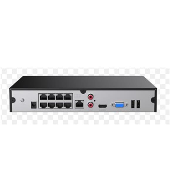 Tenda TN3108-8P 8 Kanal Poe 4K 8MP Destekli NVR Kayıt Cİhazı