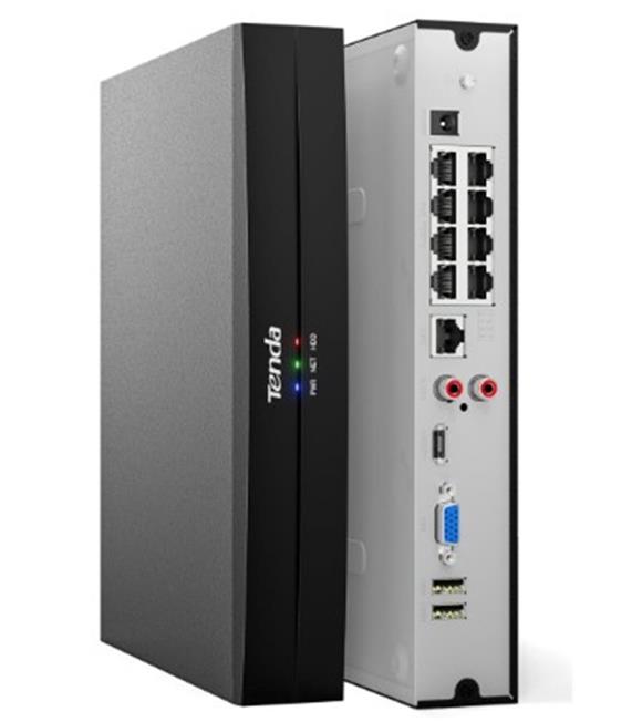 Tenda TN3108-8P 8 Kanal Poe 4K 8MP Destekli NVR Kayıt Cİhazı