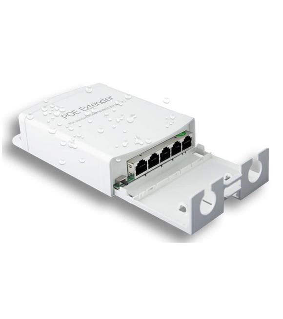 Teldata TLD-EXP Poe Extender 10-100-1000 1 İnput 4 Output 12W İç Ortam Sinyal Uzatıcı(Extender)