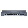 Hikvision DS-3E1510P-SI 8 Port 10-100-1000 Mbps Gigabit Akıllı Yönetilebilir PoE Switch