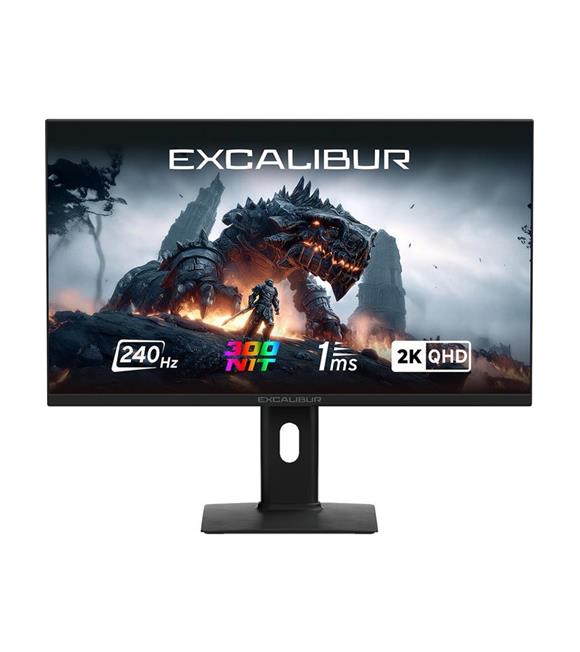 Casper 27" Excalibur M.E27QIF-D 2K QHD 240HZ 1MS IPS Pivot Flat HDR10 300NIT Oyuncu Monitörü