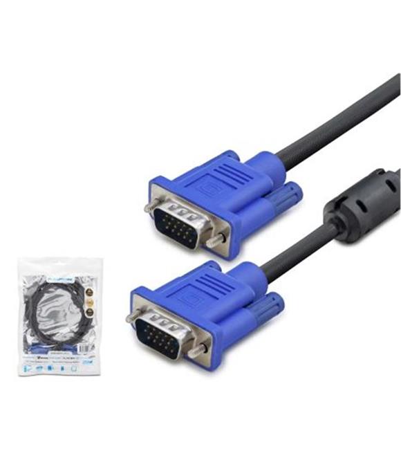 HADRON HDX7785 VGA Kablo OD 7.3 mm A Kalite 15mt - Siyah Mav Görüntü Aktarıcılar