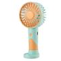 Feny FN-F20 Mavi-Turuncu Minifan Kademeli Ultra Sessiz Şarjlı Taşınabilir 500Mah Mini El Fanı