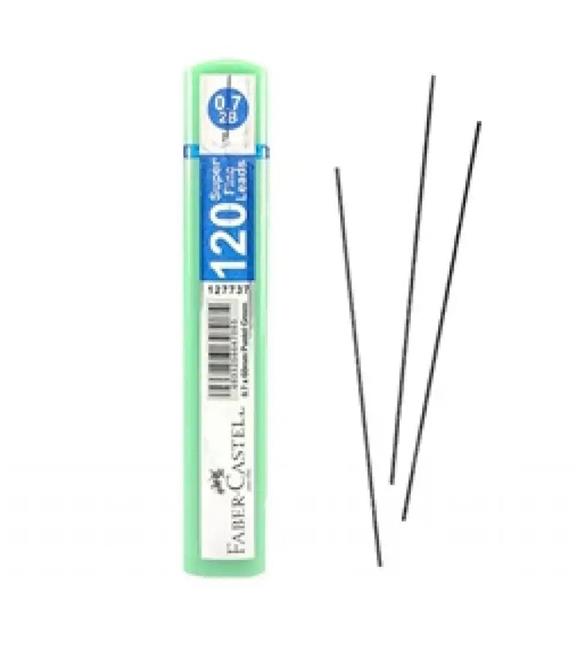 Faber-Castell Faber Min Grip Soft T, Kombo Yeşil 0.7 MM 120 li Kalem Uçları