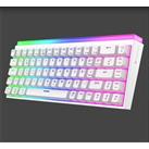 Gameagle GE2019 Hera RGB Kablolu Tr Layout Mekanik Beyaz Oyuncu Klavyesi