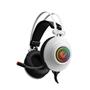Rampage RM-K1 PULSAR Beyaz Usb 7.1 Surround+Titreşim RGB Gaming Oyuncu Mikrofonlu Kulaklık
