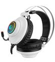 Rampage RM-K1 PULSAR Beyaz Usb 7.1 Surround+Titreşim RGB Gaming Oyuncu Mikrofonlu Kulaklık Kulaküstü Kulaklık