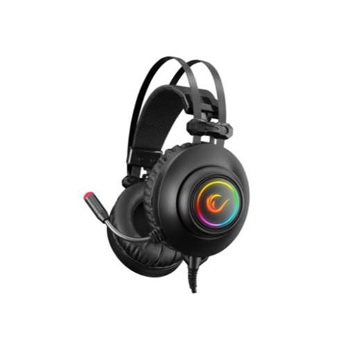 Rampage RM-K1 PULSAR Siyah Usb 7.1 Surround+Titreşim RGB Gaming Oyuncu Mikrofonlu Kulaklık Yaza Özel