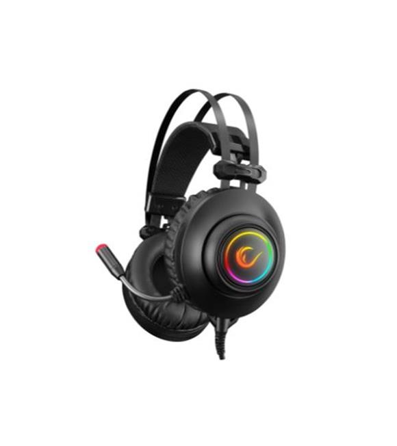 Rampage RM-K1 PULSAR Siyah Usb 7.1 Surround+Titreşim RGB Gaming Oyuncu Mikrofonlu Kulaklık