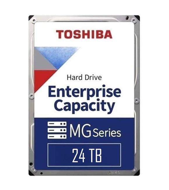 Toshiba 24TB MG11ACA24TE-V AI S300 7200RPM 3.5 inç SATA 3.5 Enterprıse Nas ve Güvenlik Diski