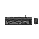 Philips SPT6234B Kablolu Türkçe Q Klavye&Mouse Set Siyah_1