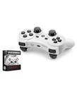 HADRON HD325B PS3 Uyumlu Kablosuz Bluetooth GamePad Oyun Kolu DoubleShock III - Beyaz