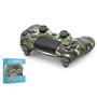 NODAR ND400L PS4 Uyumlu Kablosuz GamePad Oyun Kolu - Yeşil Kamuflaj