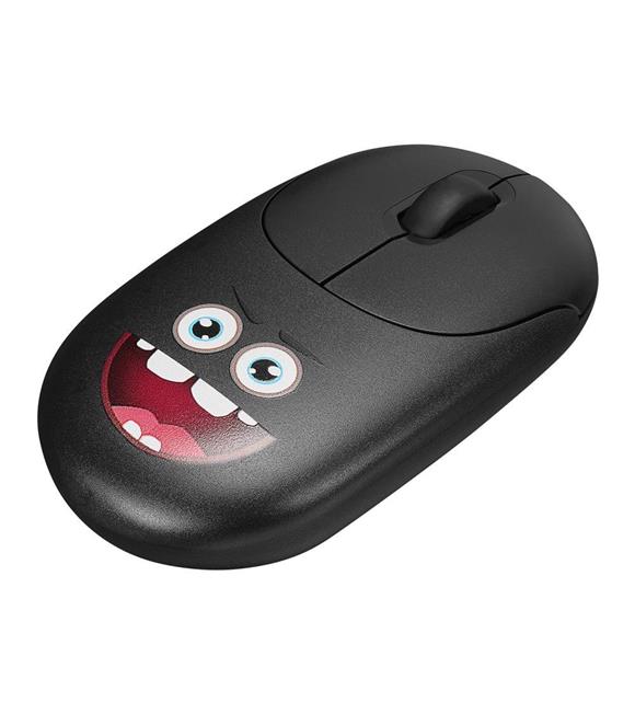 Everest SM-26 FASHION 2.4Ghz Siyah Kabartmalı Kablosuz Mouse