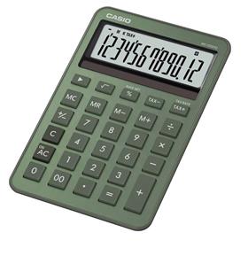 Casio MS-200DQ-GN 12 Hane Puslu Yeşil Üstü Hesap Makinesi