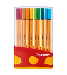 Stabilo Keçe Uçlu İnce Kalem 88 Point 0.4 MM Karışık Renk 20 Lİ Colorparade 8820-03