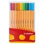 Stabilo Keçe Uçlu İnce Kalem 88 Point 0.4 MM Karışık Renk 20 Lİ Colorparade 8820-03