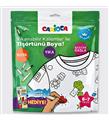 Carioca Boyanabilir Tişört-Keçeli Kalem 6-7 Yaş Ln-80008 Boya Önlükleri