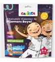 Carioca Boyanabilir Pijama-Keçeli Kalem 3-4 Yaş Ln-80010 Boya Önlükleri