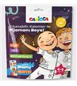 Carioca Boyanabilir Pijama-Keçeli Kalem 4-5 Yaş Ln-80011 Boya Önlükleri
