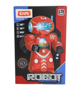 Ctoy Oyuncak Işıklı Sesli Dans Edebilen Ve 360 Derece Dönen Robot CTOY-ZR160 Erkek Oyuncak