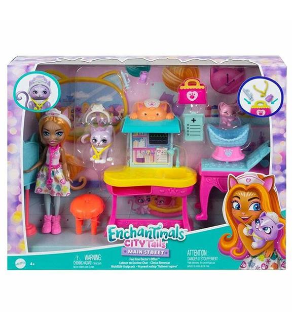 Enchantimals Klinik Oyun Seti Şehirde Gezinti HLH22 Kız Oyuncak