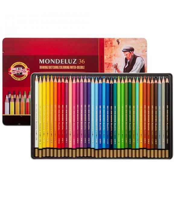 Koh-İ Noor Koh-i Noor Set Of Aquarell ColouRed Pencils 3725 36 Teknik Çizim Kalemleri